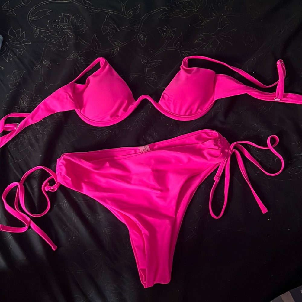 pink bikini